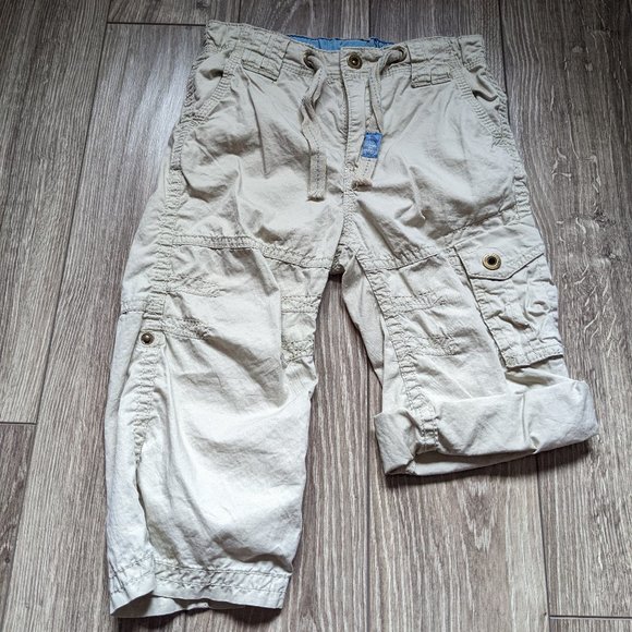 [KIDS 2/$20] NWOT Toddler Boy (2-4Y) - H&M Roll Up Cargo Pants - Picture 1 of 6